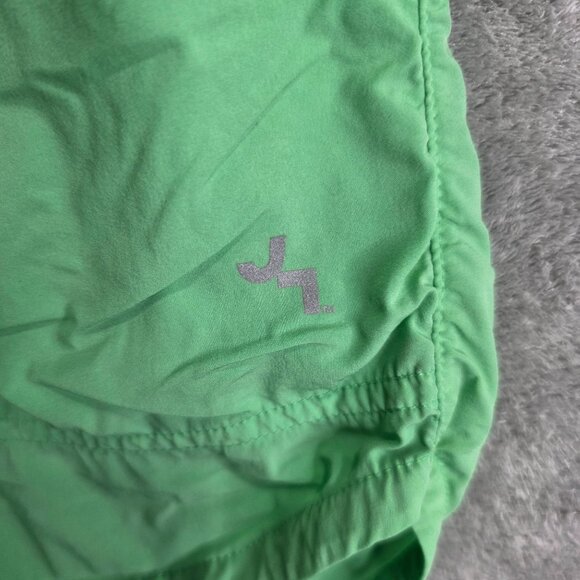 Womens Joy Lab Green Athletic Running Shorts Lined Nylon Blend 2" Inseam Size L - Picture 3 of 12